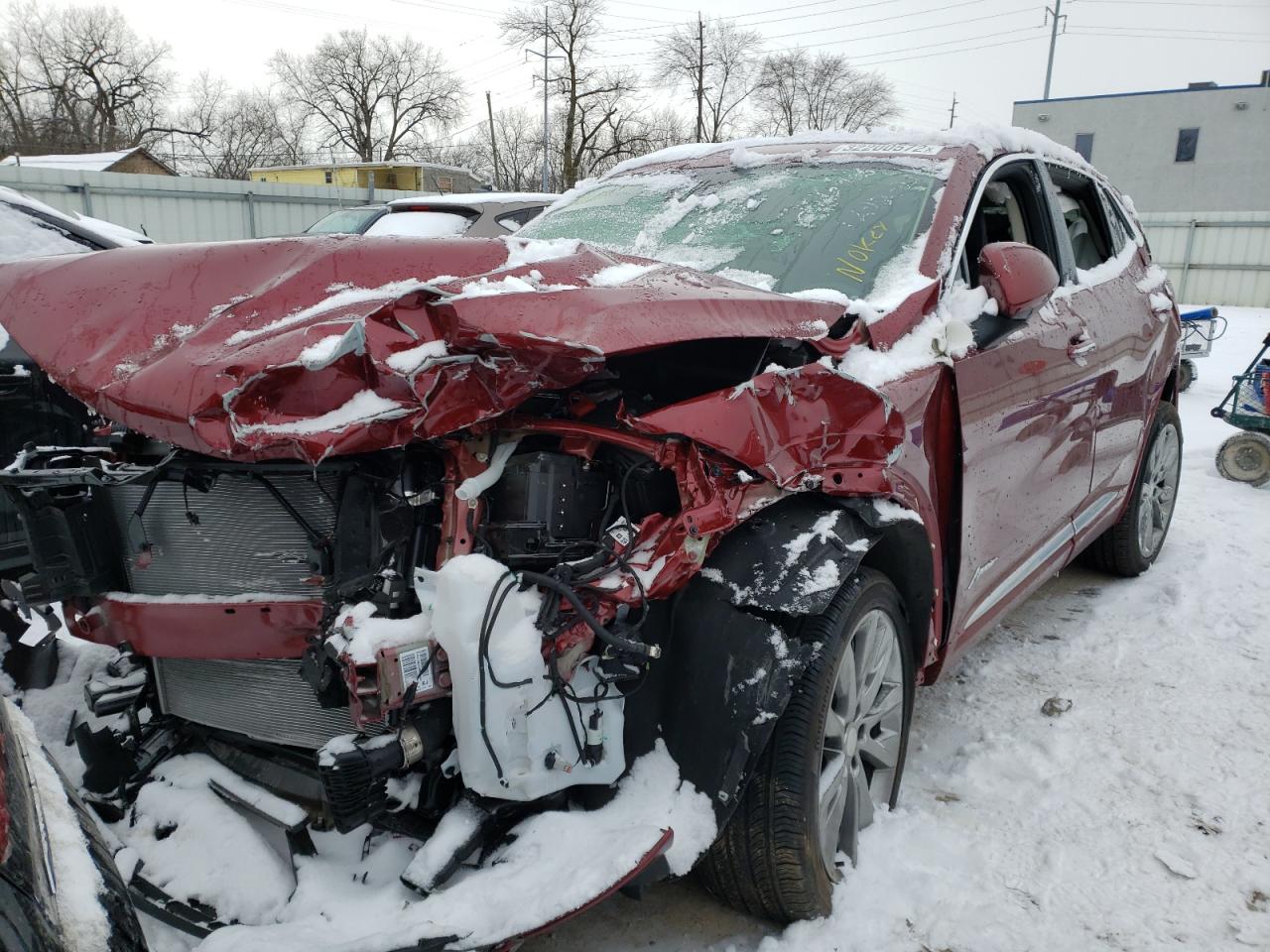 Photo 2 from auction – 2021 BUICK ENVISION A with VIN LRBFZSR4XMD121892