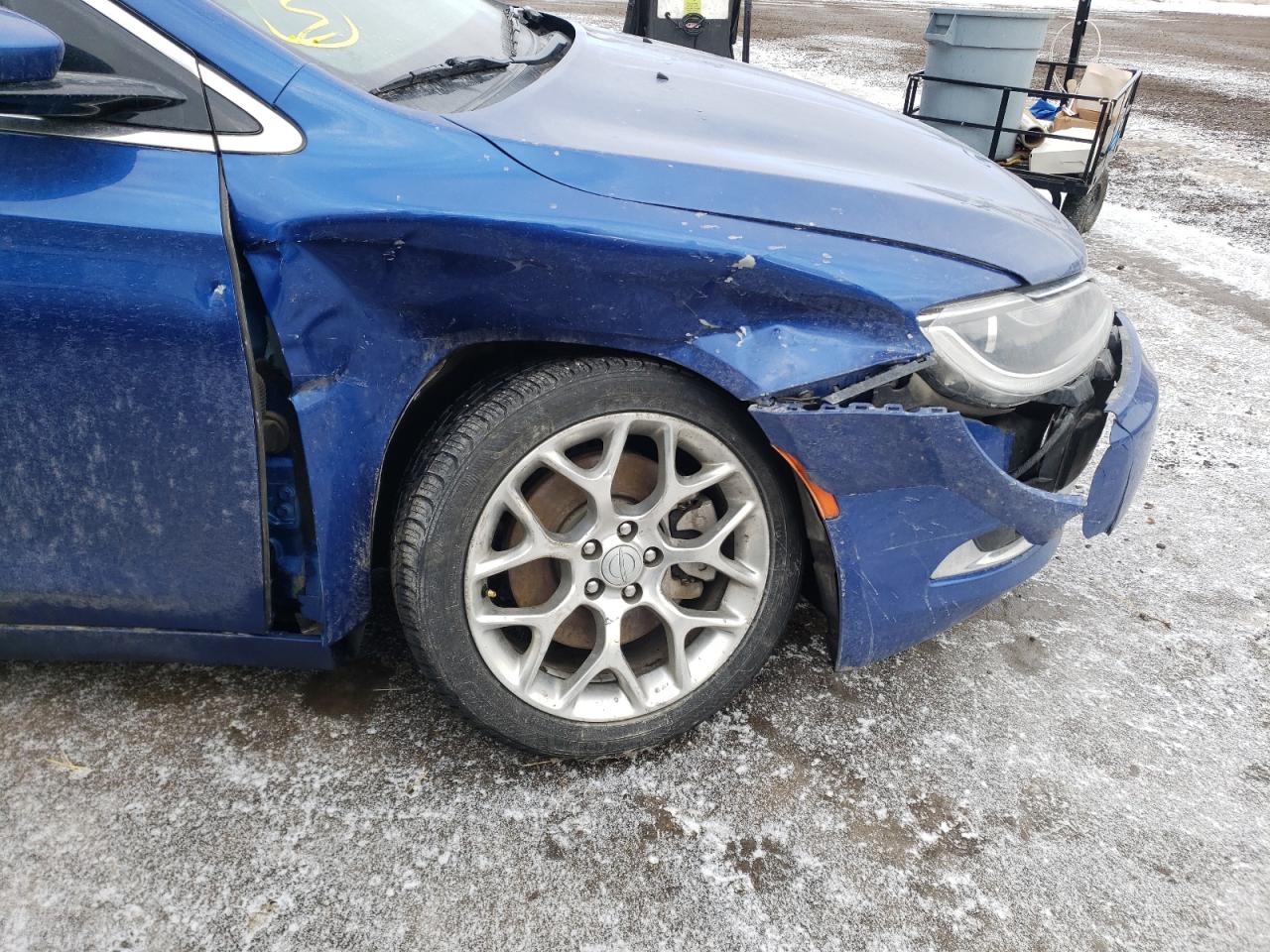 Photo 9 from auction – 2015 CHRYSLER 200 C with VIN 1C3CCCEG3FN639209