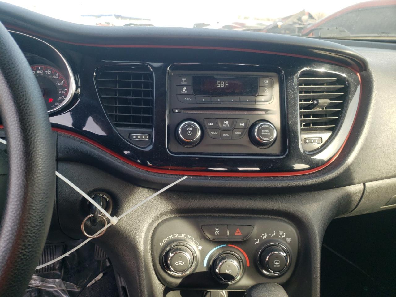 Photo 9 from auction – 2016 DODGE DART SXT with VIN 1C3CDFBB0GD660890