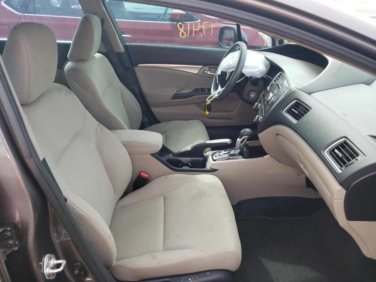 Photo 5 from auction – 2013 HONDA CIVIC EX with VIN 19XFB2F86DE059368