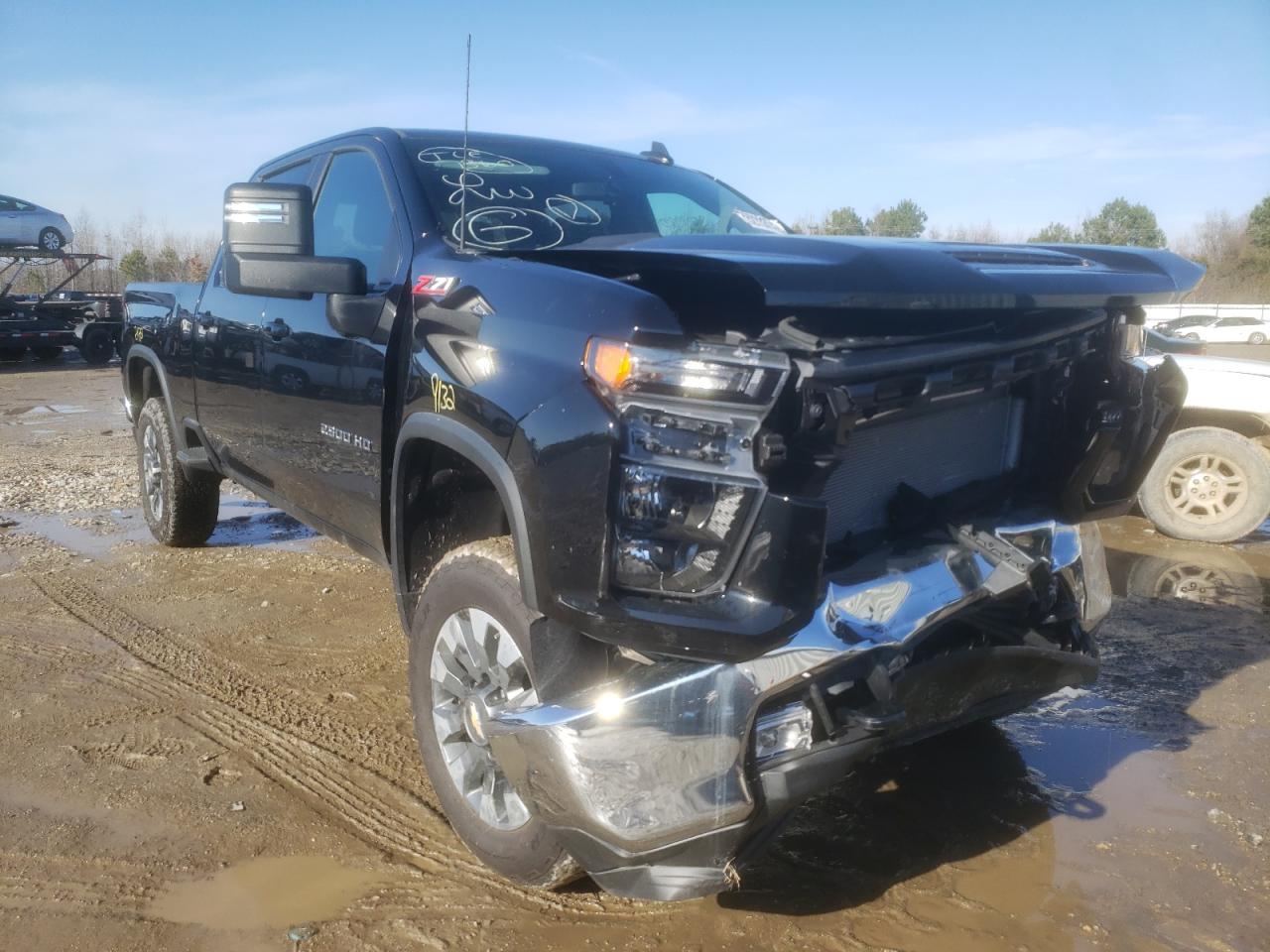 CHEVROLET SILVERADO 2021 with VIN 1GC4YNE74MF297872 - Photo from auction