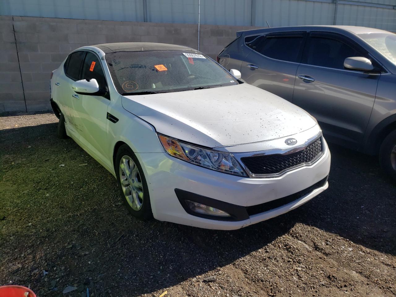 KIA OPTIMA 2013 with VIN 5XXGN4A65CG014828 - Photo from auction