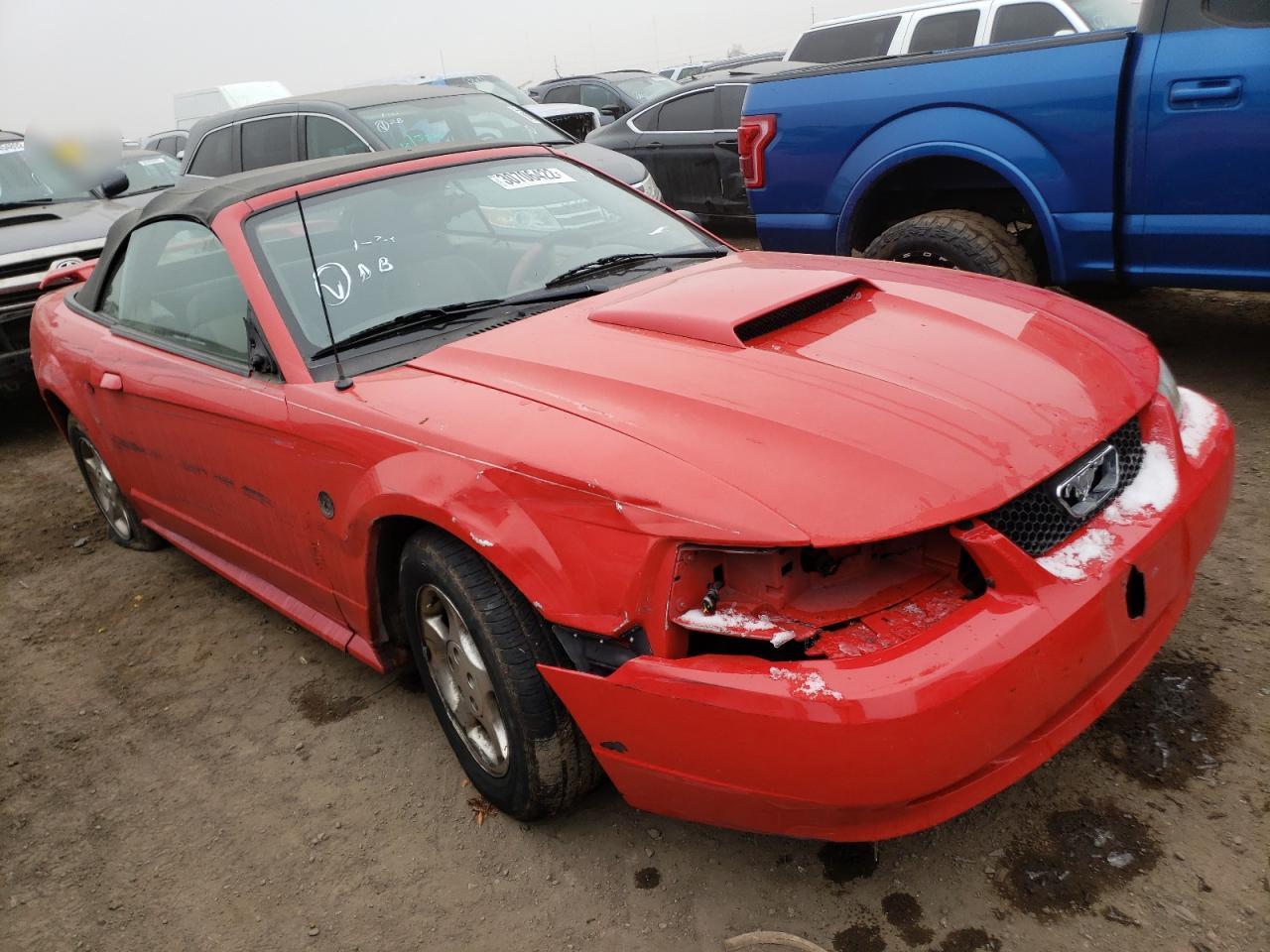 FORD MUSTANG 2004 with VIN 1FAFP44684F150667 - Photo from auction