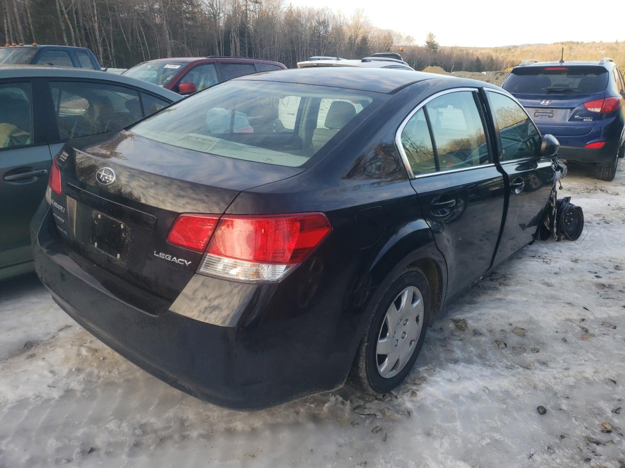 Photo 4 from auction – 2011 SUBARU LEGACY 2.5 with VIN 4S3BMAA64B1238887