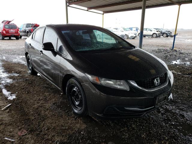 HONDA CIVIC LX 2013 with VIN 2HGFB2F55DH557153 - Photo from auction
