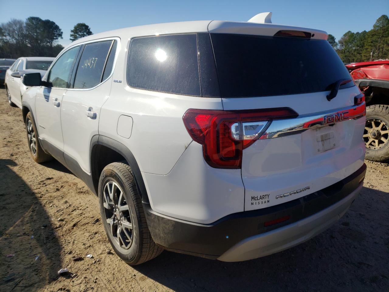 Photo 3 from auction – 2020 GMC ACADIA SLE with VIN 1GKKNKLA1LZ210573