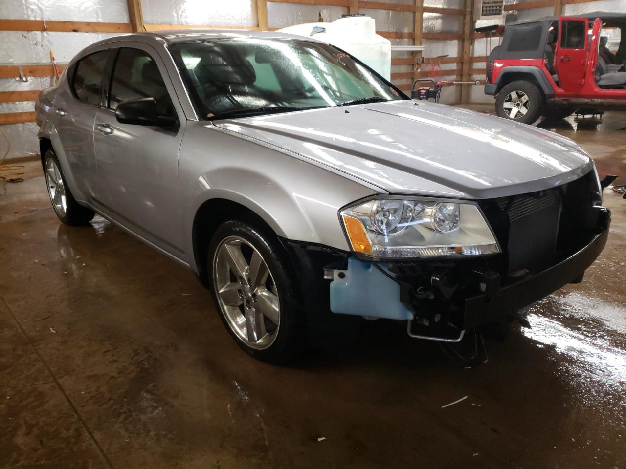 DODGE AVENGER SE 2014 with VIN 1C3CDZABXEN113555 - Photo from auction