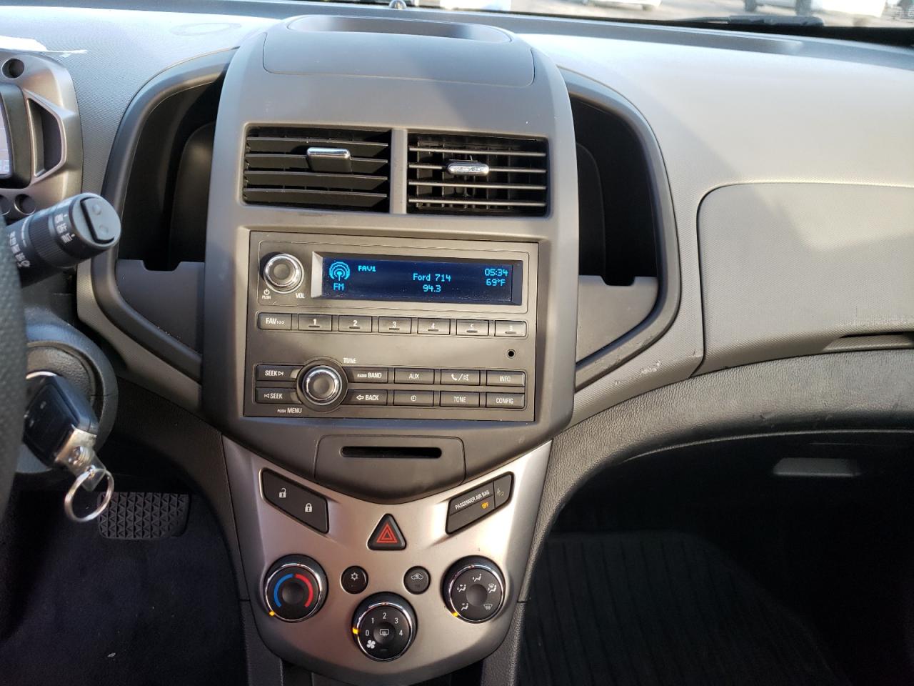Photo 9 from auction – 2012 CHEVROLET SONIC LS with VIN 1G1JA6SH4C4169533