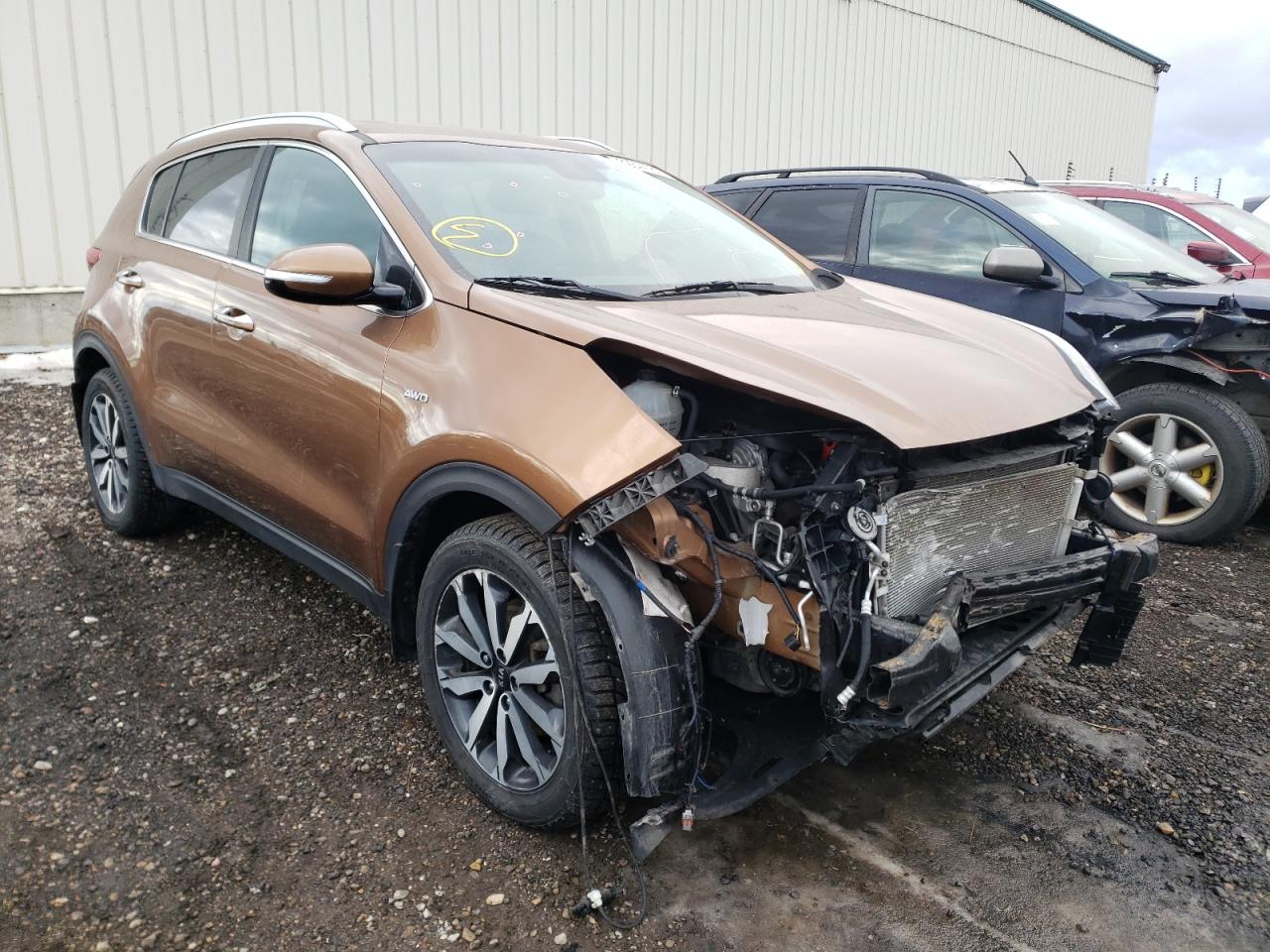 KIA SPORTAGE E 2019 with VIN KNDPNCAC5K7603076 - Photo from auction