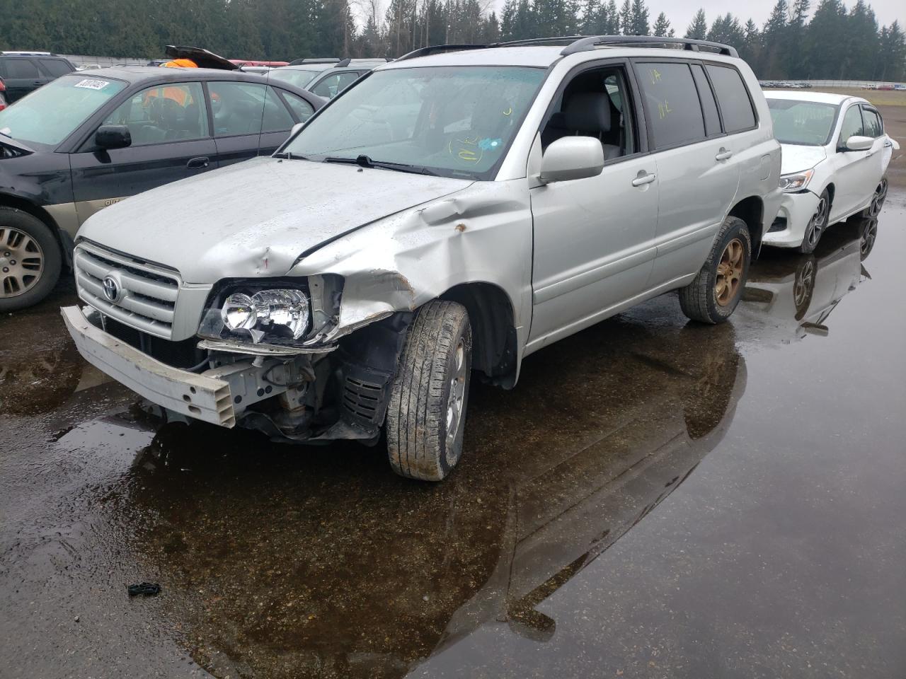 Photo 2 from auction – 2007 TOYOTA HIGHLANDER with VIN JTEEP21AX70226041