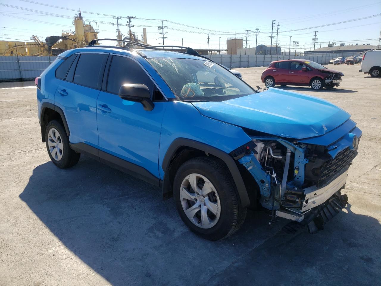TOYOTA RAV4 LE 2019 with VIN 2T3H1RFV7KC022746 - Photo from auction