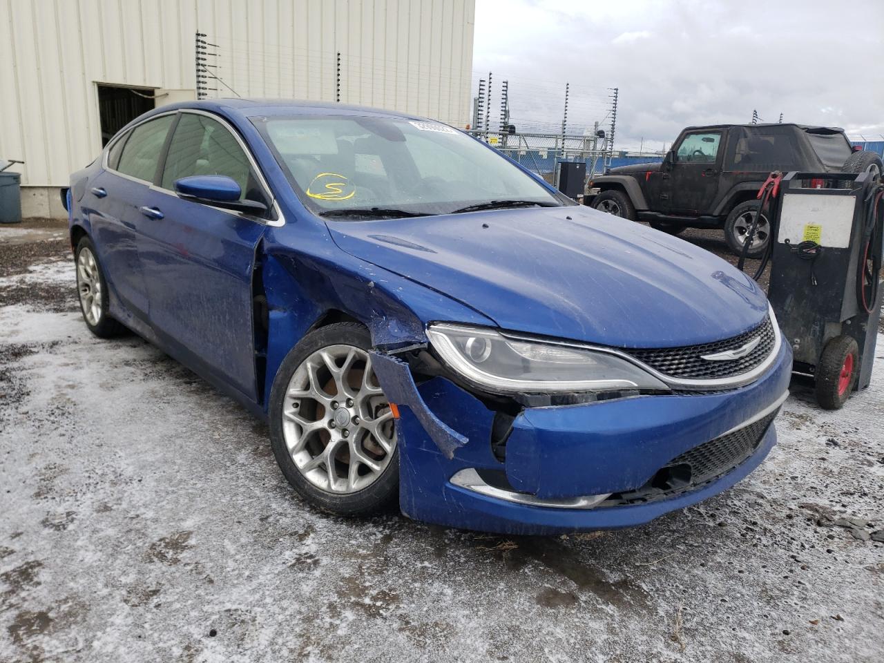 CHRYSLER 200 C 2015 with VIN 1C3CCCEG3FN639209 - Photo from auction