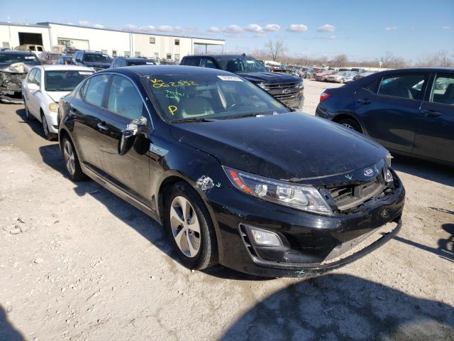 KIA OPTIMA HYB 2014 with VIN KNAGM4AD2E5062552 - Photo from auction