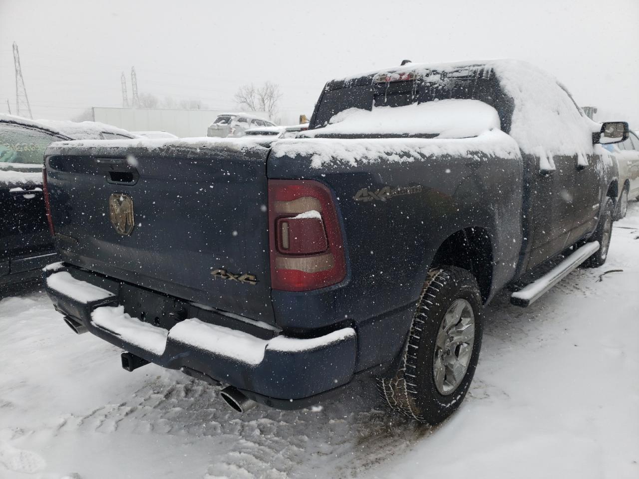 Photo 4 from auction – 2021 RAM 1500 BIG H with VIN 1C6SRFMM4MN583834