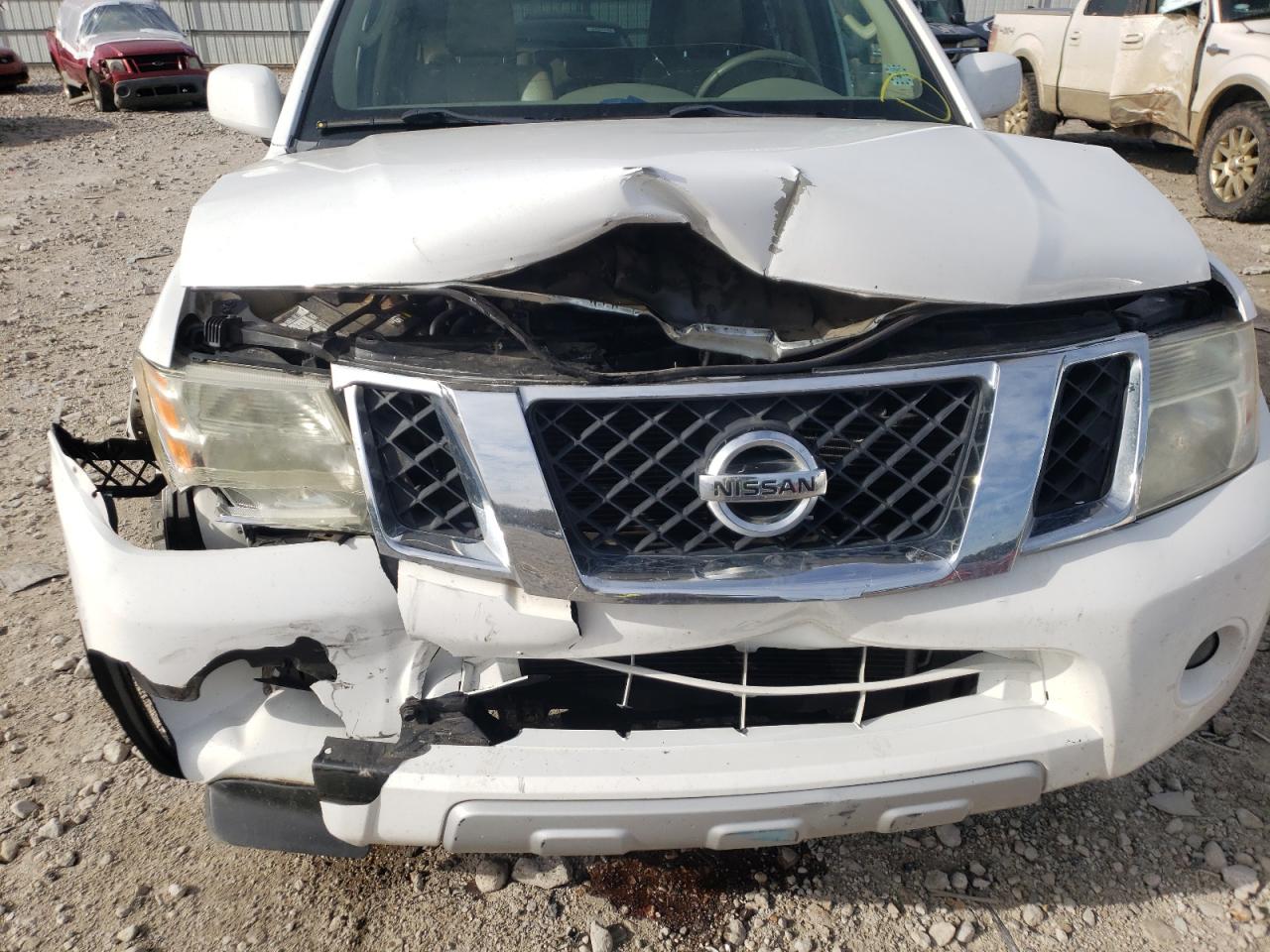 Photo 9 from auction – 2012 NISSAN PATHFINDER with VIN 5N1AR1NN3CC630730
