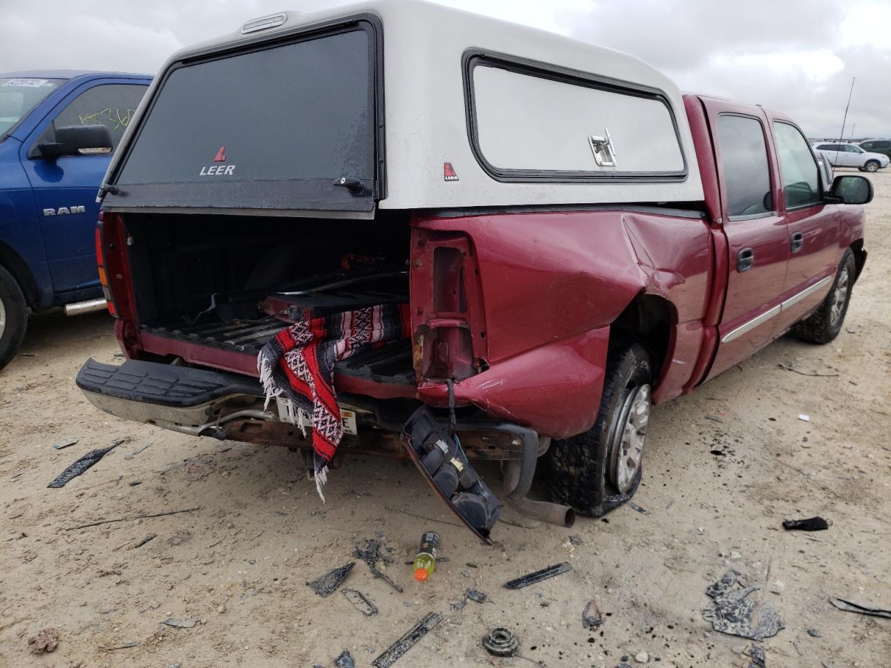 Photo 9 from auction – 2006 GMC NEW SIERRA with VIN 2GTEC13Z161281946