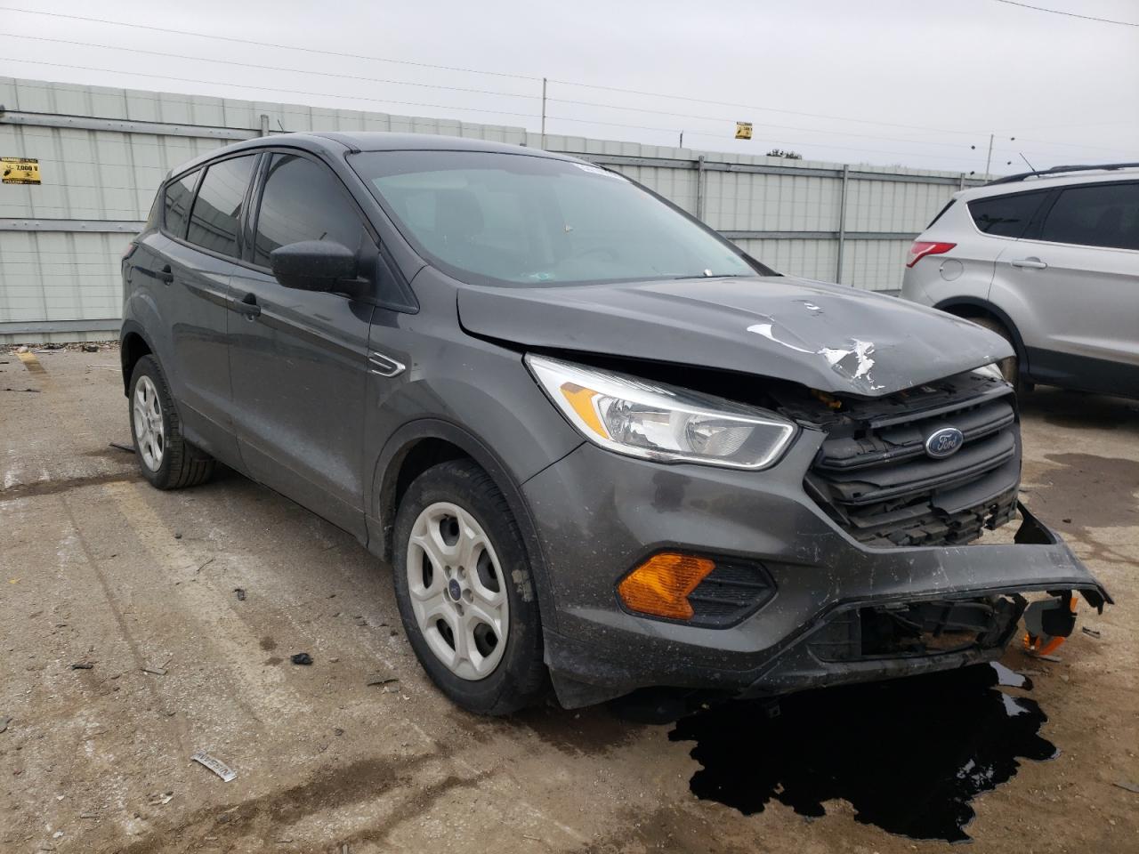 FORD ESCAPE S 2017 with VIN 1FMCU0F74HUE90688 - Photo from auction