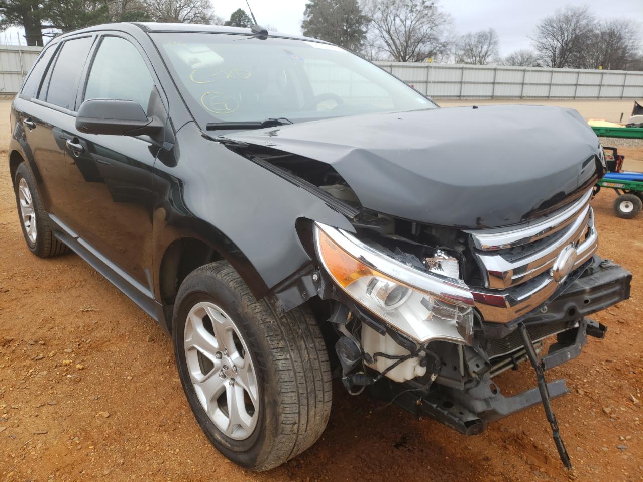 FORD EDGE SEL 2013 with VIN 2FMDK3J91DBA29176 - Photo from auction