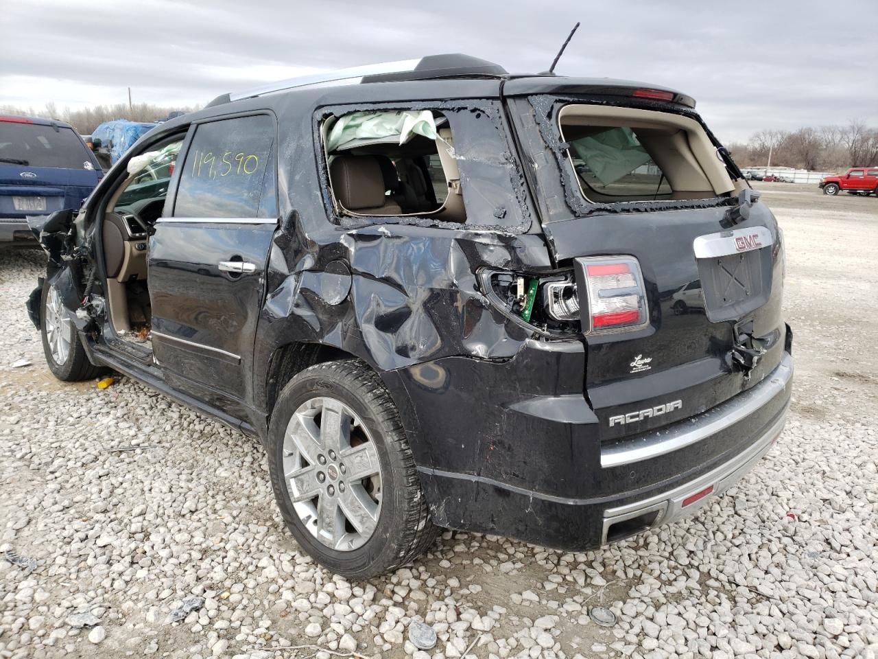 Photo 3 from auction – 2014 GMC ACADIA DEN with VIN 1GKKRTKD8EJ111417