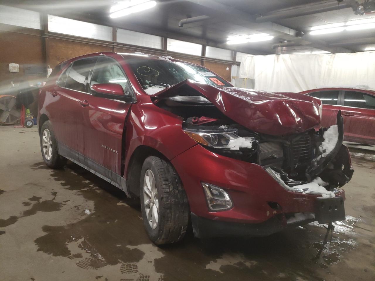 CHEVROLET EQUINOX LT 2018 with VIN 2GNAXSEV6J6159105 - Photo from auction