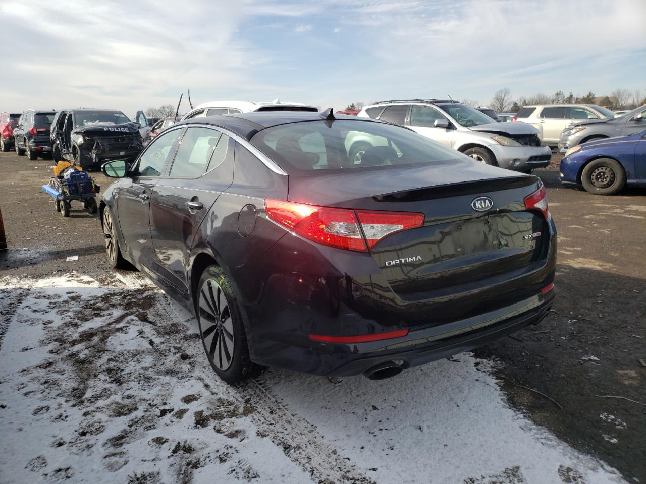 Photo 3 from auction – 2012 KIA OPTIMA SX with VIN 5XXGR4A67CG008341