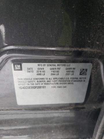 Photo 10 from auction – 2013 BUICK LACROSSE with VIN 1G4GC5E38DF288161
