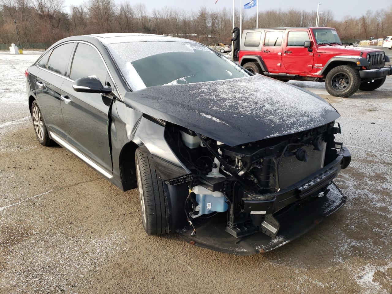 HYUNDAI SONATA SPO 2016 with VIN 5NPE34AF8GH320154 - Photo from auction