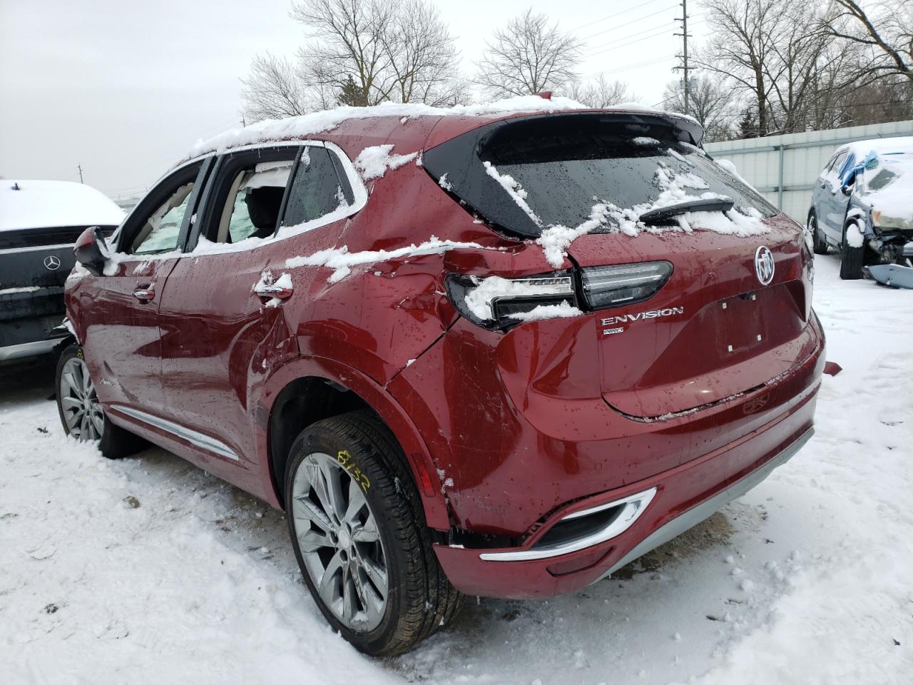 Photo 3 from auction – 2021 BUICK ENVISION A with VIN LRBFZSR4XMD121892