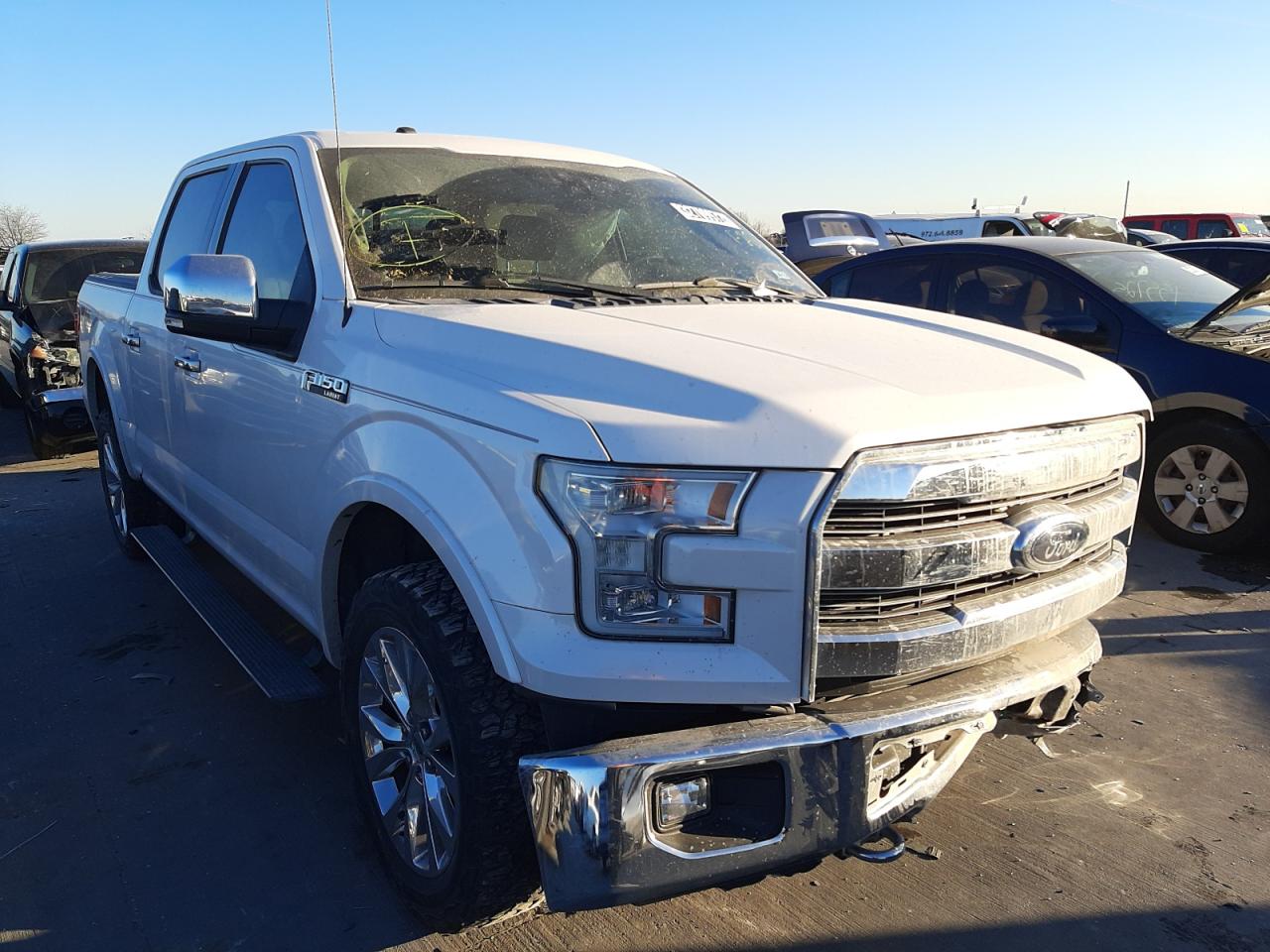 FORD F150 SUPER 2015 with VIN 1FTEW1EF4FFB32739 - Photo from auction