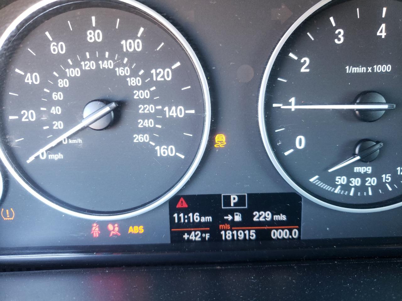 Photo 8 from auction – 2012 BMW X3 XDRIVE3 with VIN 5UXWX7C50CL976187