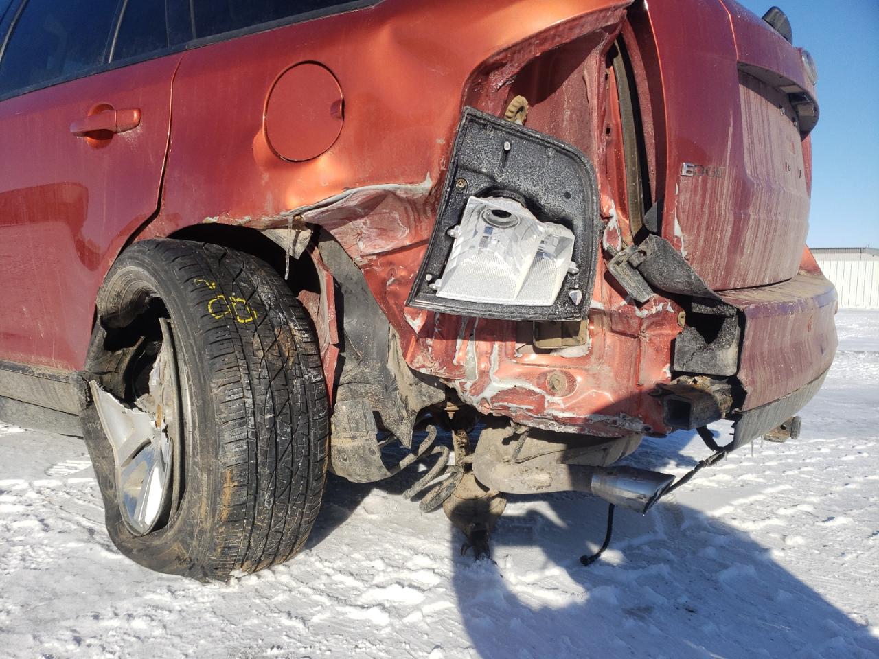 Photo 9 from auction – 2007 FORD EDGE SEL P with VIN 2FMDK49C97BB50127