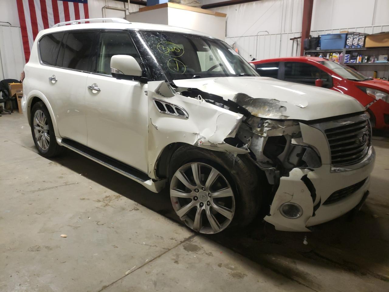 INFINITI QX56 2012 with VIN JN8AZ2NE3C9023514 - Photo from auction