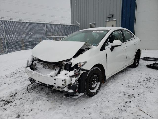 Photo 2 from auction – 2013 HONDA CIVIC LX with VIN 2HGFB2F41DH039824