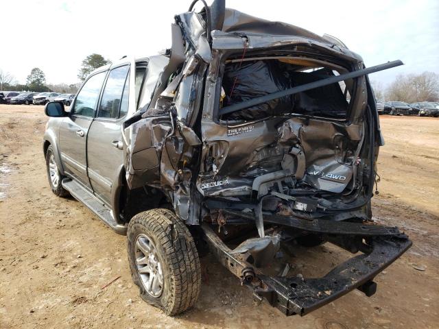 Photo 3 from auction – 2005 TOYOTA SEQUOIA LI with VIN 5TDBT48A75S243099