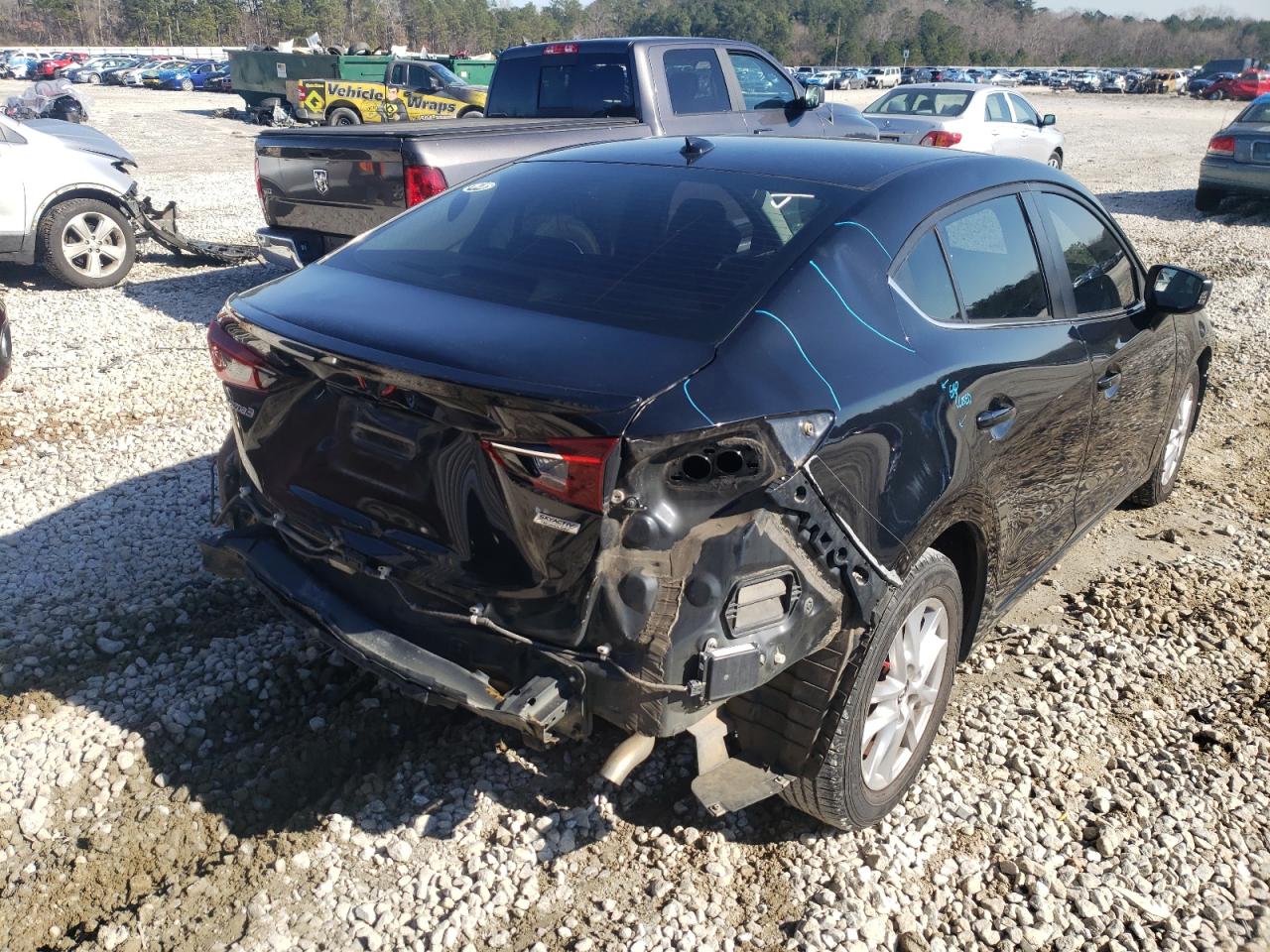 Photo 4 from auction – 2014 MAZDA 3 GRAND TO with VIN 3MZBM1W77EM118409