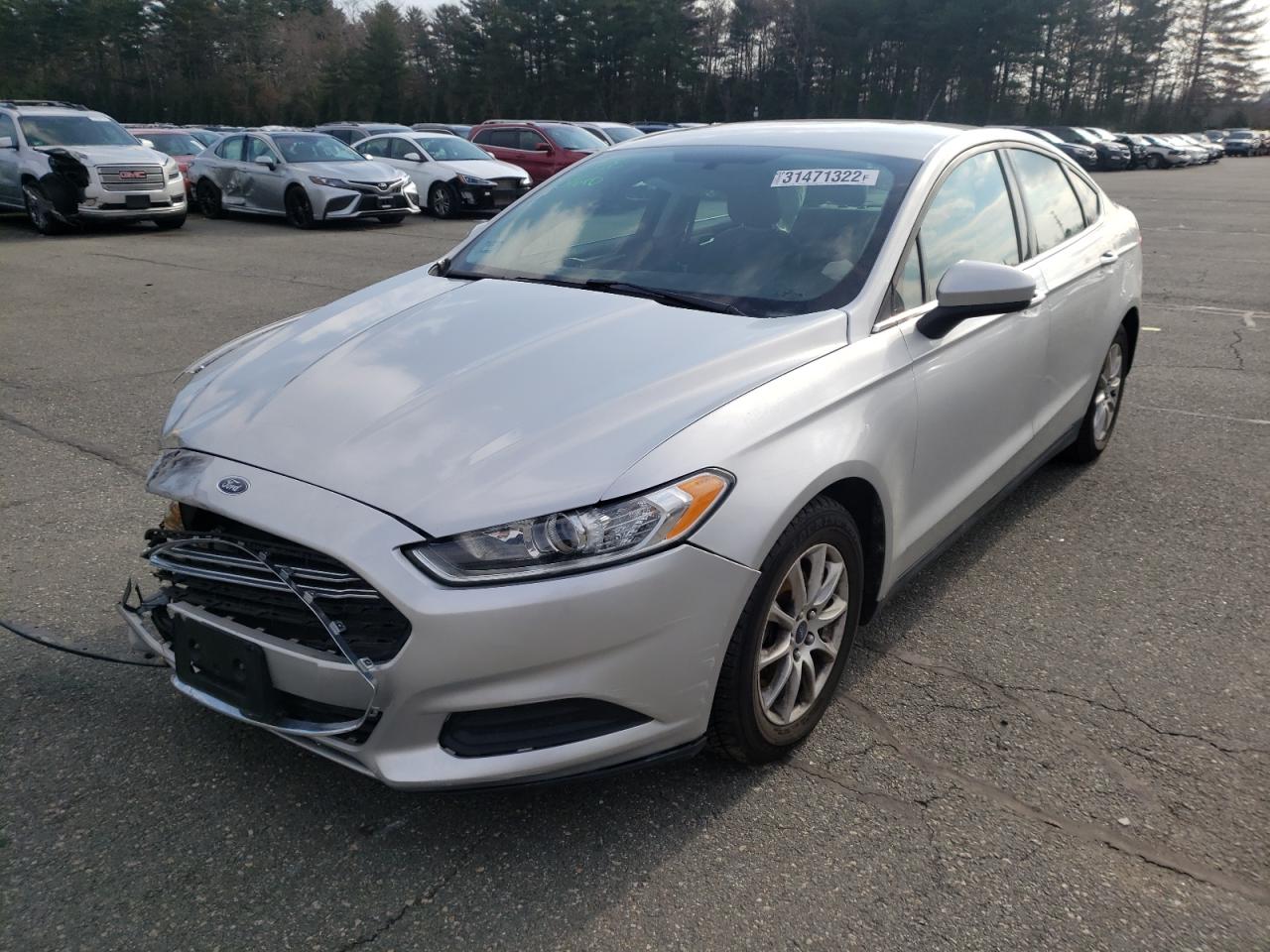 Photo 2 from auction – 2016 FORD FUSION S with VIN 3FA6P0G73GR293885