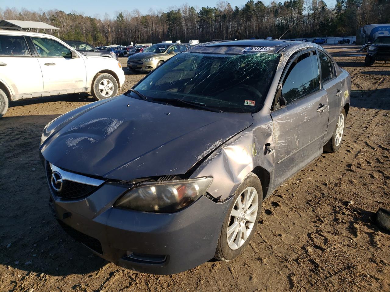 Photo 2 from auction – 2008 MAZDA 3 I with VIN JM1BK32F881866752