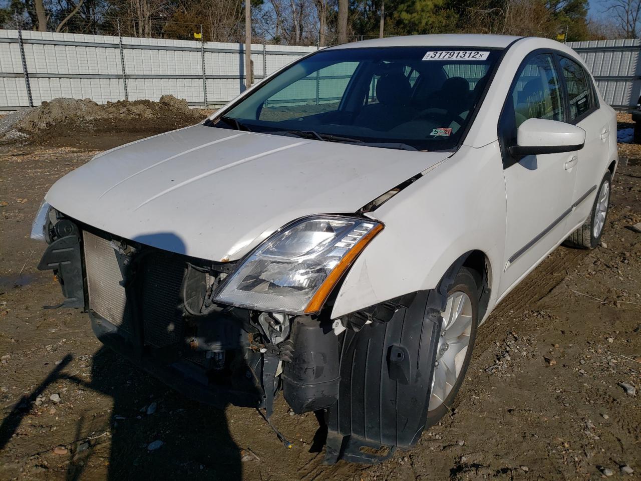 Photo 2 from auction – 2012 NISSAN SENTRA 2.0 with VIN 3N1AB6AP9CL662781