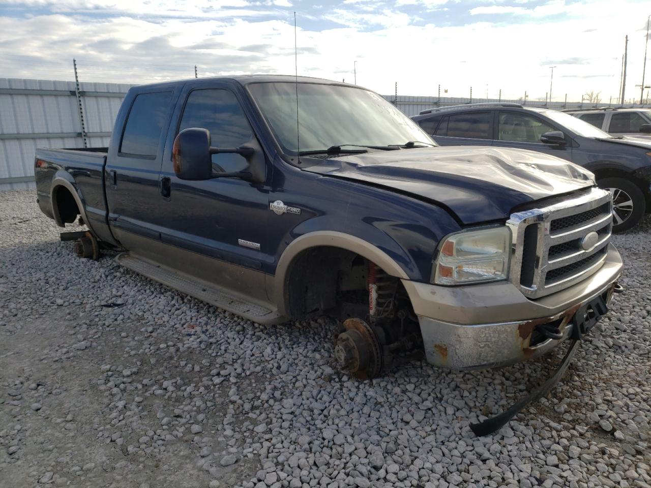 FORD F250 SUPER 2006 with VIN 1FTSW21P46EA45825 - Photo from auction