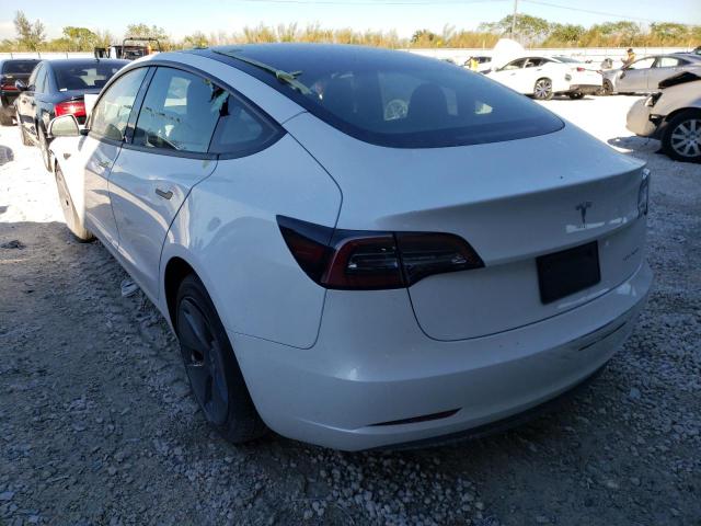 Photo 3 from auction – 2022 TESLA MODEL 3 with VIN 5YJ3E1EB3NF105722