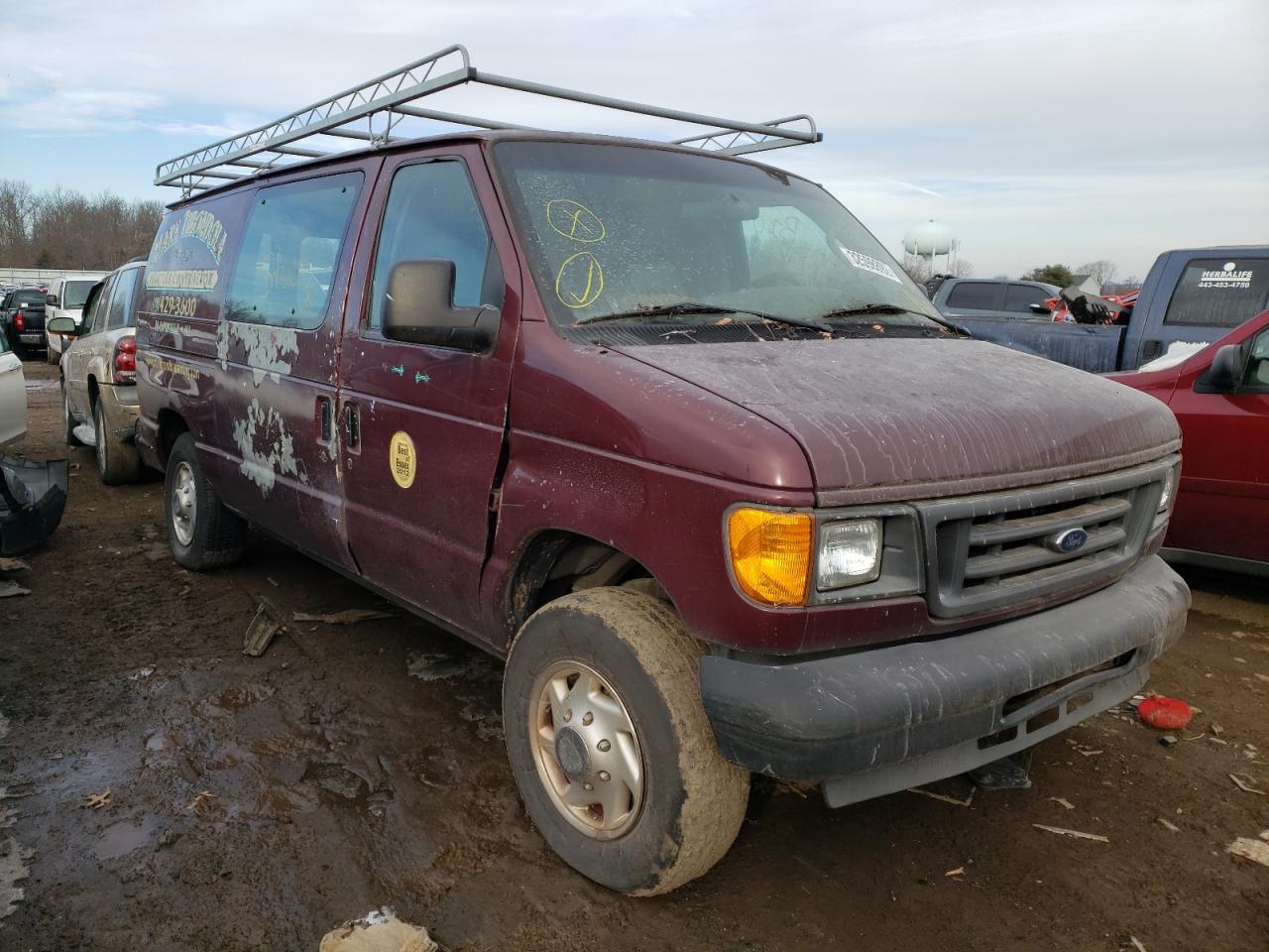 FORD ECONOLINE 2004 with VIN 1FTNE24W04HA97838 - Photo from auction