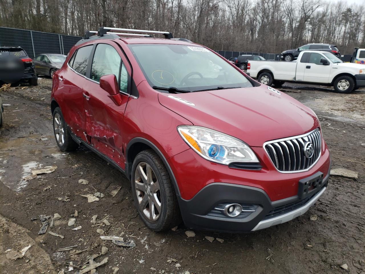 BUICK ENCORE 2013 with VIN KL4CJGSB2DB090838 - Photo from auction