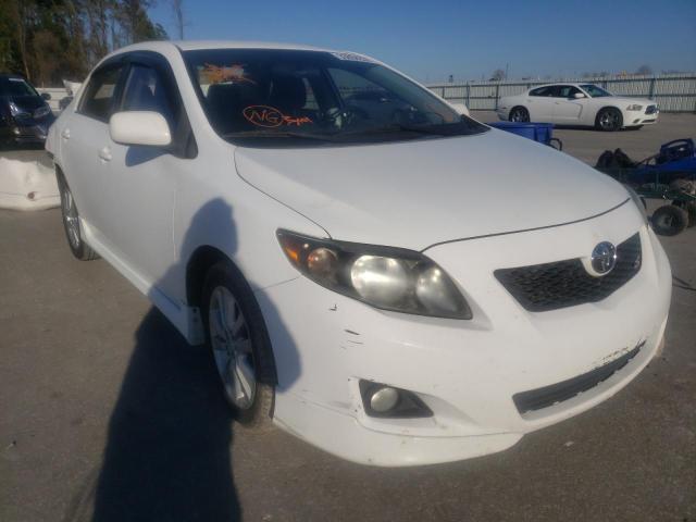 TOYOTA COROLLA BA 2010 with VIN 1NXBU4EE5AZ283705 - Photo from auction