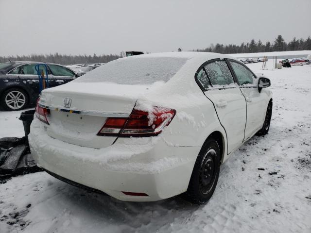 Photo 4 from auction – 2013 HONDA CIVIC LX with VIN 2HGFB2F41DH039824