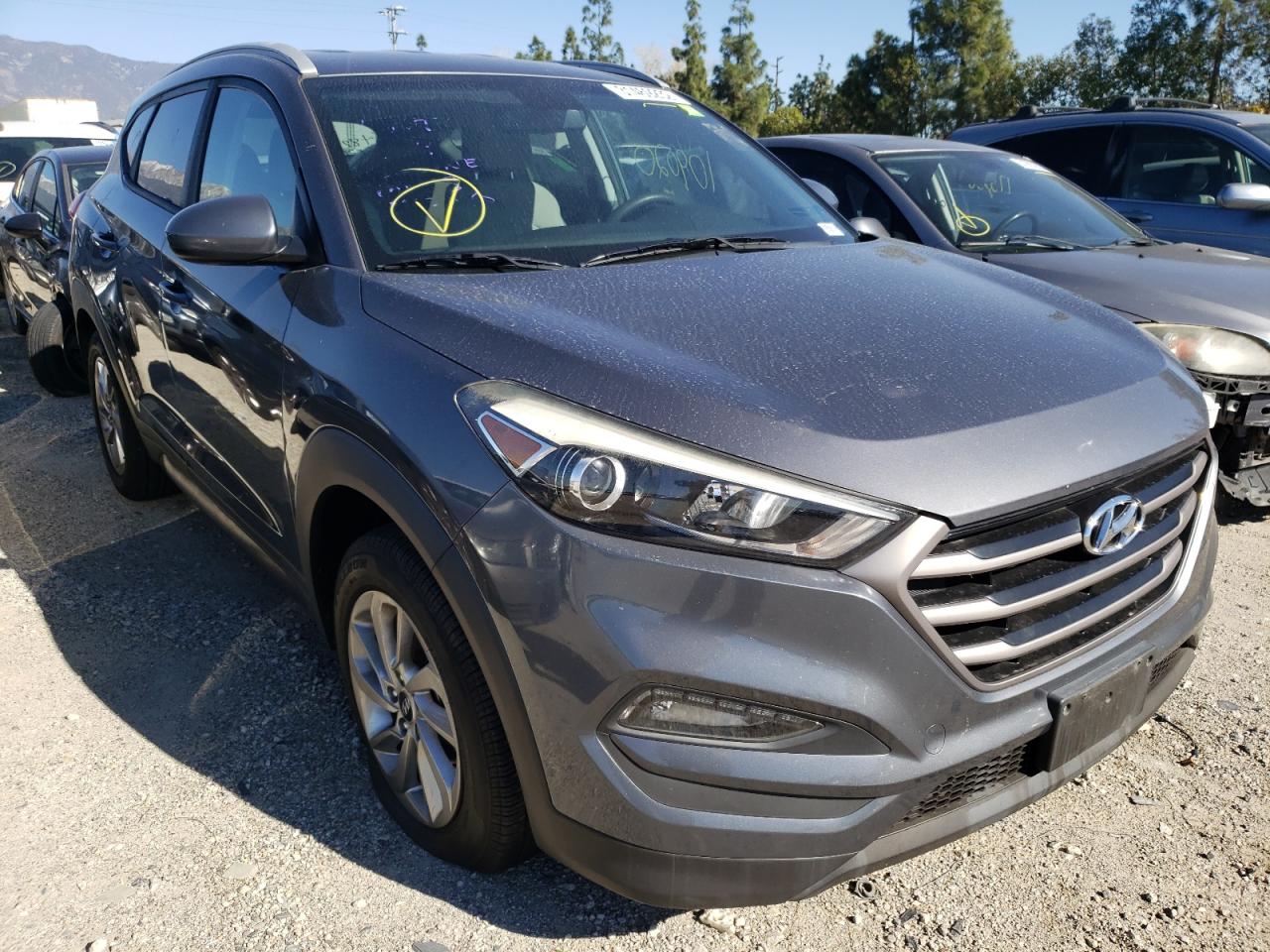 HYUNDAI TUCSON LIM 2016 with VIN KM8J33A44GU175607 - Photo from auction