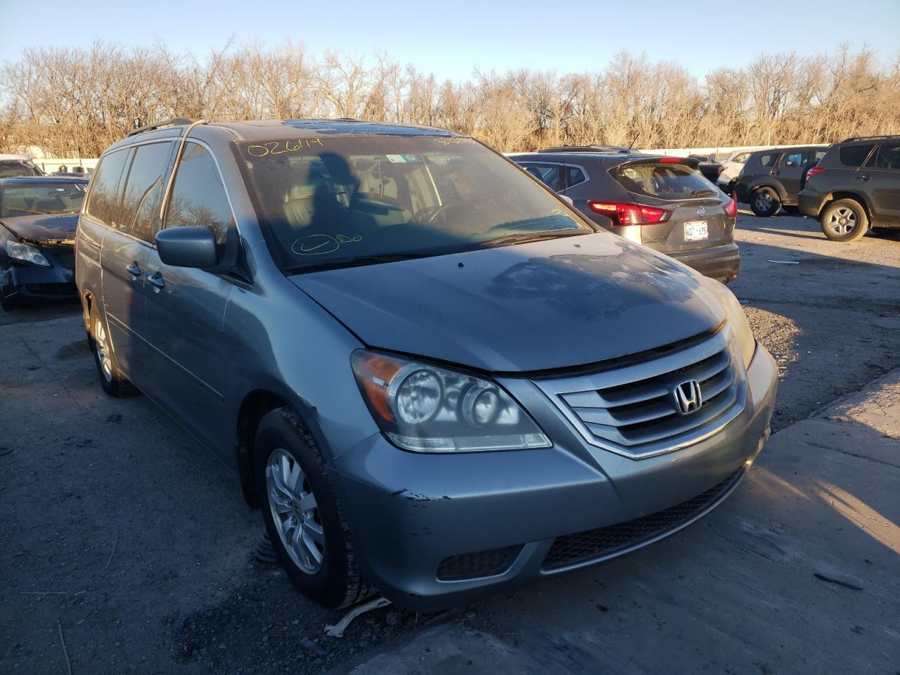 HONDA ODYSSEY EX 2008 with VIN 5FNRL38718B026119 - Photo from auction