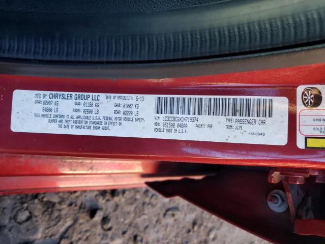 Photo 10 from auction – 2013 CHRYSLER 200 LIMITE with VIN 1C3CCBCGXDN719374