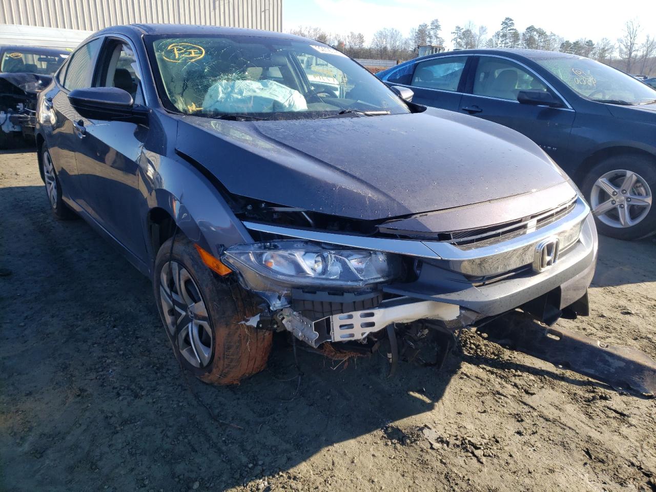 Photo 1 from auction – 2018 HONDA CIVIC LX with VIN 2HGFC2F53JH563574