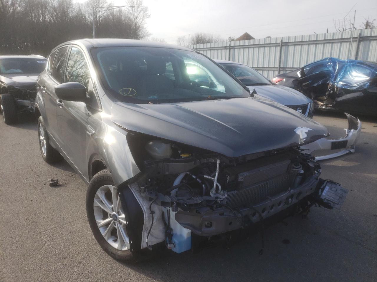 FORD ESCAPE SE 2017 with VIN 1FMCU0GD9HUE86866 - Photo from auction