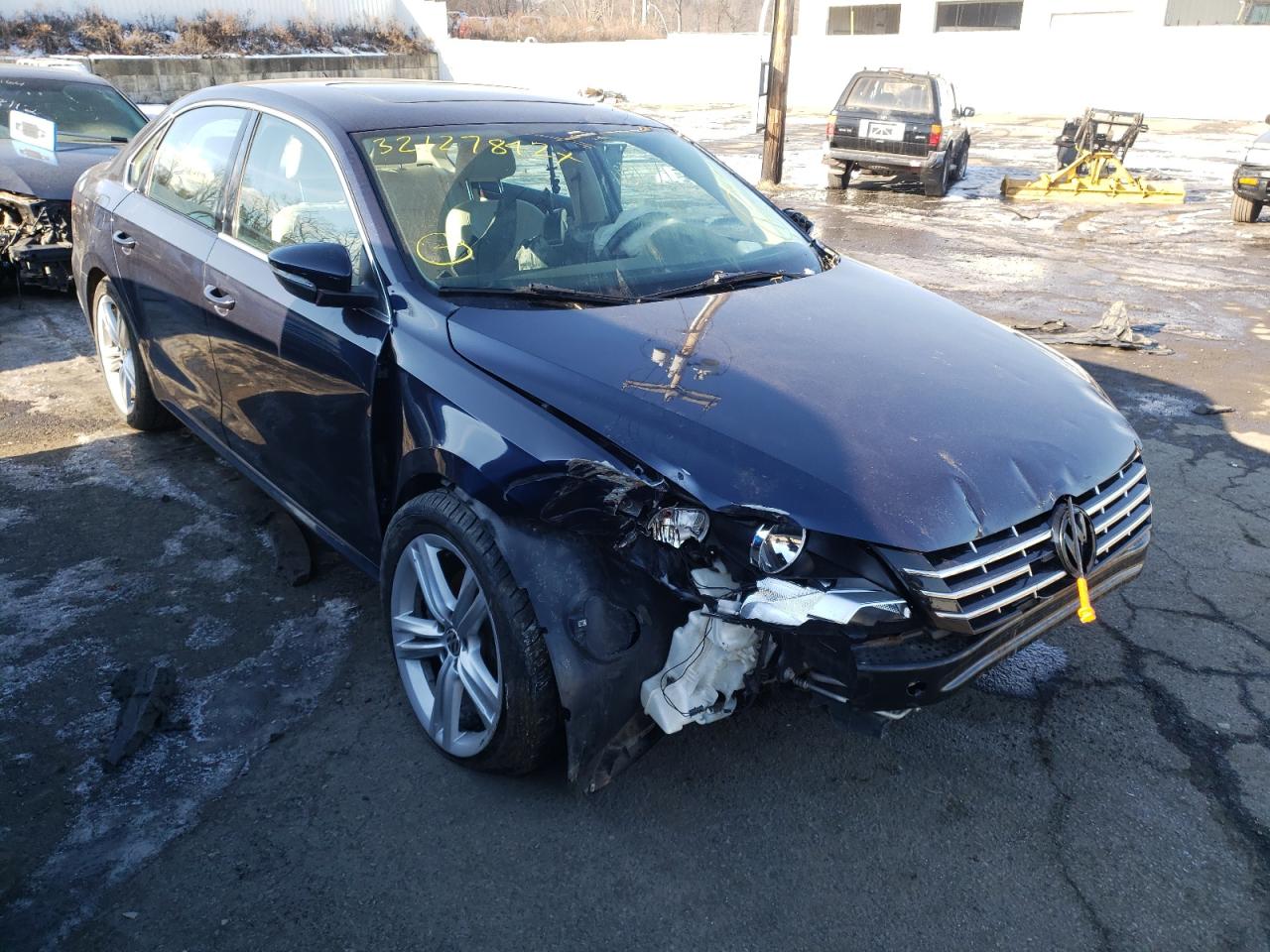 VOLKSWAGEN PASSAT SEL 2012 with VIN 1VWCN7A33CC087991 - Photo from auction